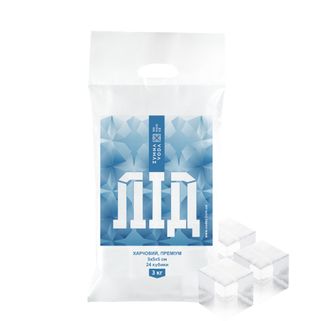 Лід Zymna Voda Преміум нарізний 5*5*5 см 24 шт/3 кг