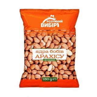 Ядра 150г Розумний вибір бобів арахісу несмажені