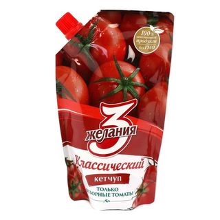 3 ჟელანია კლასიკური კეტჩუპი 250 გრ/4870035002692 