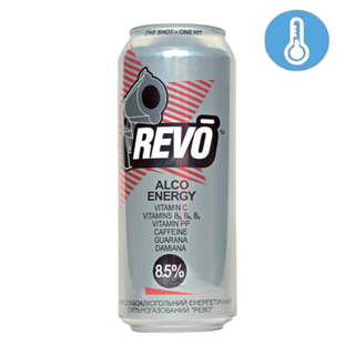 Напій Revo Аlco Energy алкогольний газований 8,5% 0.5л