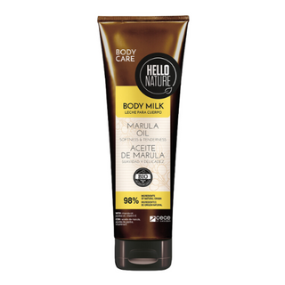 ჰელოუ ნეიჩა - ტანის რძე მარულა დამარბილებელი და დამატენიანებელი 250მლ 5302 HELLO NATURE MARULA OIL BODY MILK 250ml 5302