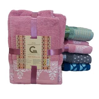 Набір з 2-х махрових рушників 50*90, 70*140