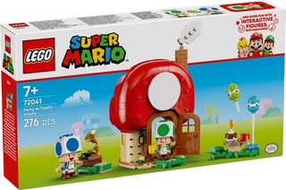LEGO SUPER MARIO - ასაწყობი კონსტრუქტორი - წვეულება გომბეშოს სახლში - 72041