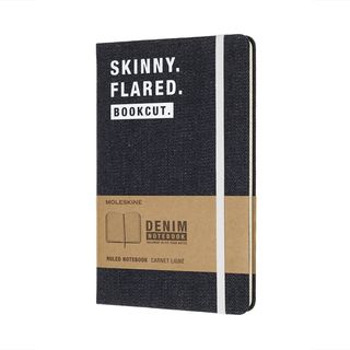 Записник Moleskine Denim Середній / Лінійка Skinny