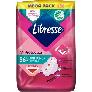 Прокладки гігієнічні Libresse Ultra Long Wings 3 мм 36 шт