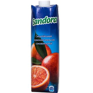 Сік SANDORA Сицилійський червон. Апельсин /0,95л /10***