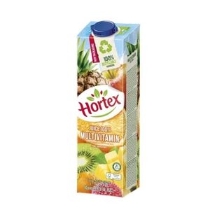 Сік 1л Hortex мультивітамінний відновлений пастеризований з м’якоттю, Польша