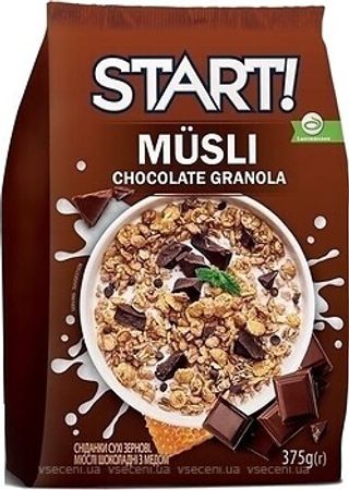 მიუსლი "აქსა" შოკოლადის 375 გრ / 4820008120809