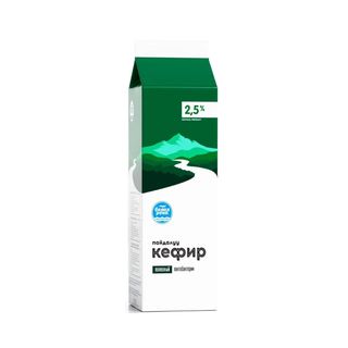 КЕФИР БЕЛАЯ РЕКА 2,5% П/П 900ГР