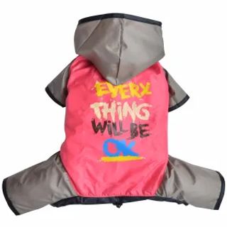 საწვიმარი ოთხთათა, ვარდისფერი/ყავისფერი, ზომა: M (DR070M)