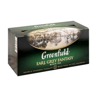 Greenfield, Чай Greenfield 25Пак Черный Earl Grey, шт, ШК: 4605246004278