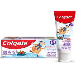 colgateკბ.პასტა მარწყ ფტორით6-9წ 60/6920354825590
