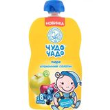 Пюре для дітей Чудо-Чадо Вітамінний салатик фруктово-ягідне від 8 місяців 90 г