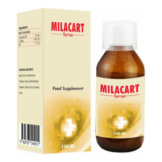 მილაკარტი სუსპენზია 150მლ ფლაკონი #1 0 Milacart (L-Carnitine) Liqiud 150ml