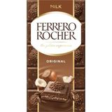 Шоколад Ferrero Rocher Original молочний з лісовими горіхами 90 г