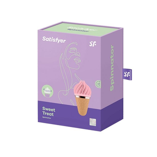 Морозиво-спінатор Satisfyer Lay-On - Sweet Treat Pink/Brown