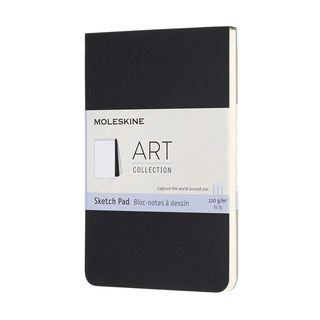 Записник Moleskine Art Pad Кишеньковий / Для Нарисів Чорний