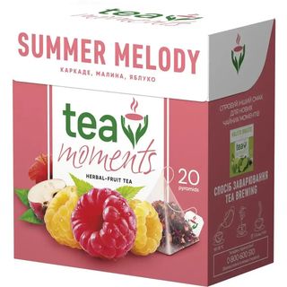 Чай каркаде Tea Moments Summer Melody 20 шт по 1,7 г
