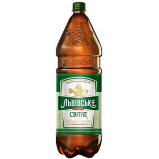 Пиво Львівське Світле 2,35л., 4,3%, пет