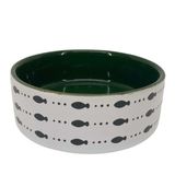 Миска керамічна KARO CRAFT для котів з рибками 300 мл 125х125х50 мм