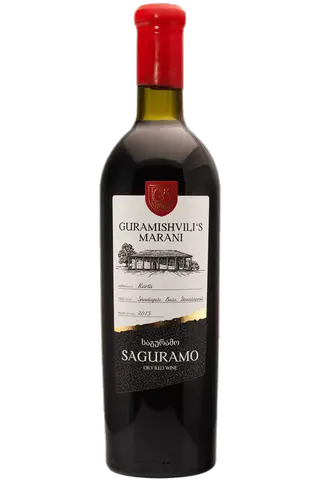 „გურამიშვილის მარანი“ საგურამო კასრის  წითელი მშრალი 0.750