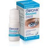 Офтолік Баланс Розчин Зволожуючий Флакон 10 Мл