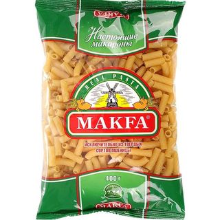 МАКАРОНЫ МАКФА РОЖКИ 400ГР