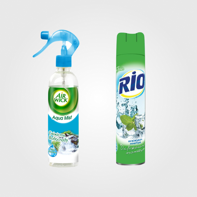 Освіжувачі повітря.