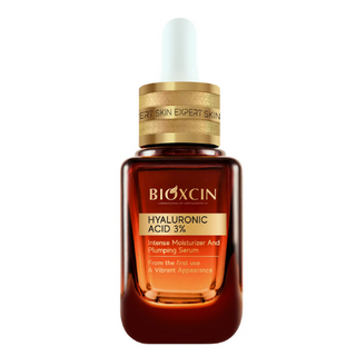 ბიოქსინი - SKIN EXPERT Hyaluronic Acid 3% სახის შრატი ინტენსიური დამატენიანებელი/შემავსებელი 30მლ 0 BIOXCIN - SKIN EXPERT Hyaluronic Acid 3% Intensive Moisturizing Plumping Serum 30ml 2559