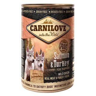 Carnilove Puppy консерви з лососем та індичкою для цуценят, 400 г