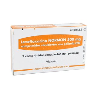 Levofloxacin - ლევოფლოქსაცინი 500მგ 7 ტაბლეტი