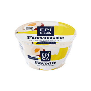 Йогурт EPICA Flavorite с бананом и ореховым кремом 7,6% 130г