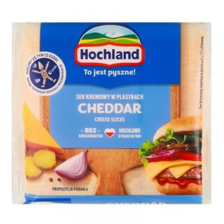 Сир Hochland тостовий 130 г Чеддер (Польща)