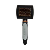 Пуходерка для собак із кульками пластикова ручка 7?16 см