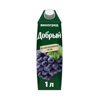 Нектар Добрый Виноград, 1 л.