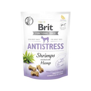 Ласощі Brit Care Functional Snack Antistress Shrimps д/собак напіввологі д/заспокоєння креветки 150 г