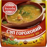 Суп Вигода гороховий Традиційний зі смаком курки, 160 г