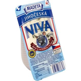 Сир Madeta NIVA з блакитною пліснявою 45% 100 г