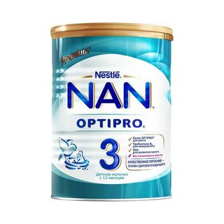 Nestle, Смесь Nestle 800Гр Молочная Nan 3, шт, ШК: 7613033358869