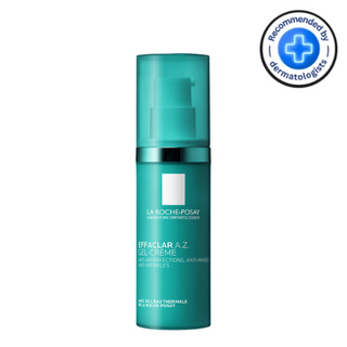 ლაროში - ეფაკლარი AZ  სახის კრემ-გელი დამატენ/ნაკლოვანებების მაკორექტირებელი ნაოჭსაწინააღმდეგო 40მლ 742 LA ROCHE-POSAY - Effaclar AZ GEL-CREAM 40ML 0742