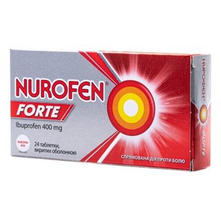 Нурофєн Форте Табл. 400мг №24 (12х2)