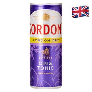 Напій слабоалкогольний Gordon’s Gin+Tonic 0,25л 6,4%