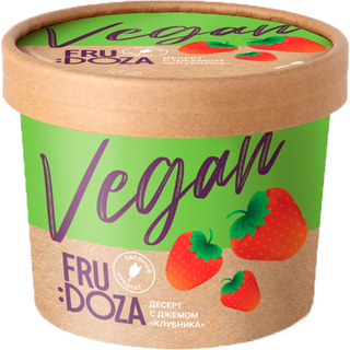 ნაყინი/მაროზპროდაქტ/ FRUDOZA ვეგანური მარწვის ჯემით