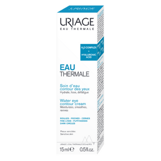 ურიაჟი - EAU THERMALE თვალის დამატენიანებელი კრემი ყველა ტიპის კანი 15მლ 5015 URIAGE  EAU THERMALE EYE CONT WATER CARE CREAM T15ML 5015