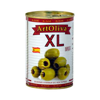 Ձիթապտուղ կանաչ «Արտ Օլիվա» ԻքսԷլ, ա/կ 410գր