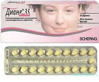 Диане-35 Драже №21