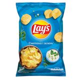 Lays Сметана-Зелень 120г (PL)