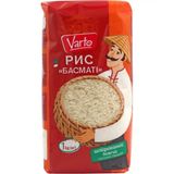 Крупа Varto рисова шліфована довгозерниста басматі першого ґатунку 1 кг