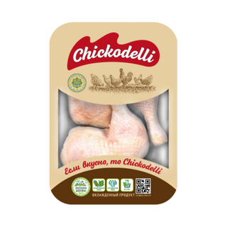 Окорочок ЦБ Сhickodelli охл, ~1кг