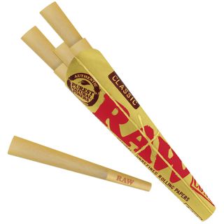 RAW ორიგინალი კონუსური შესახვევი ქაღალდი King Size 6ც